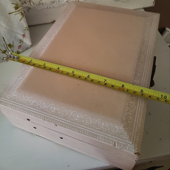 Vtg Pink Jewelry Box - Picture 11 of 11